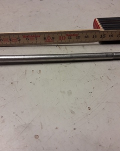 Hexagon head screw M 8x180 DIN 931 SS